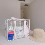 PVC Transparent Tote Bag – Women's Large Beach Shoulder Bag Tote Shoulder Bag Richie's B China Mainland