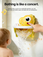 Baby Bath Bubble Blower Toy – Duck & Dinosaur, Lights & Music Baby Bath Toy Richie's