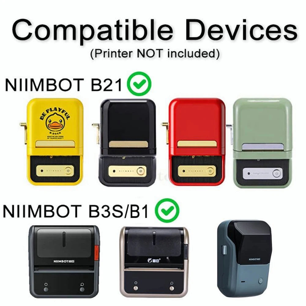 Niimbot B1/B21 Thermal Label Maker – Waterproof Sticker Printer Thermal Label Printer Richie's