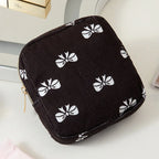 Mini Cosmetic Pouch – Lipstick & Travel Organizer Bag Cosmetic Travel Pouch Richie's black bow 13x13x4cm