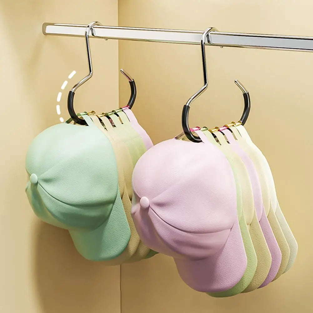 Round Hook Hangers for Hats Scarves Bags – Non-Slip Organizer Wardrobe Hook Hanger Richie's