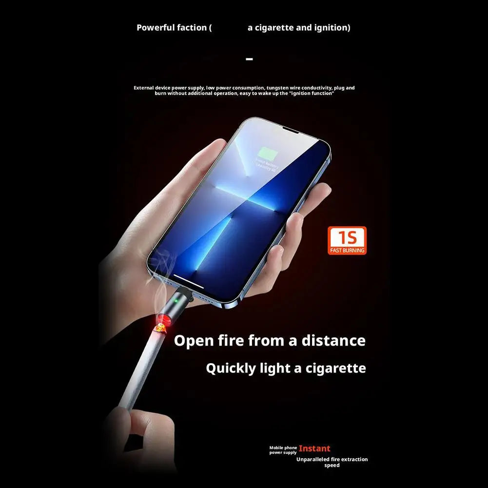 USB Electric Flameless Keychain Lighter – Type-C Rechargeable Electric Arc Lighter Richie's