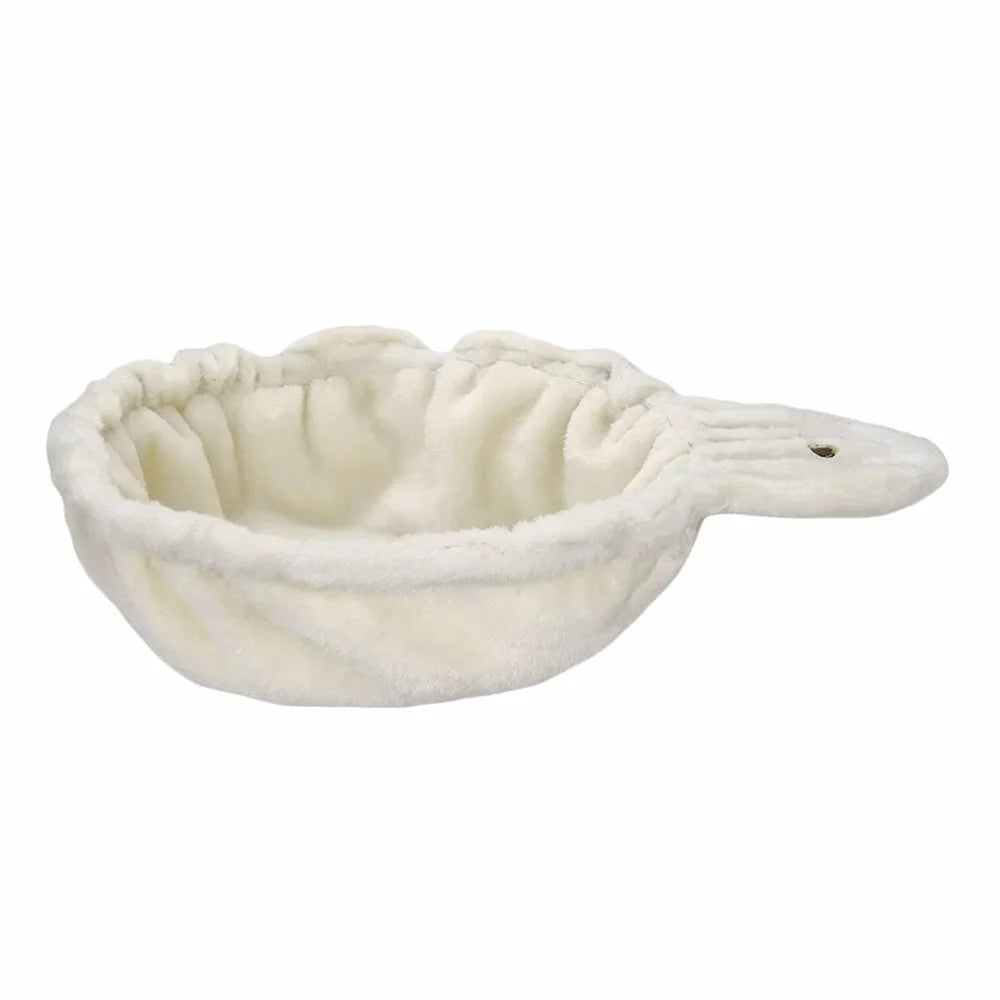 Soft Plush Cat Hammock Spoon Bed for Cat Trees & Climbing Frames Cat Hammock Bed Richie's Beige
