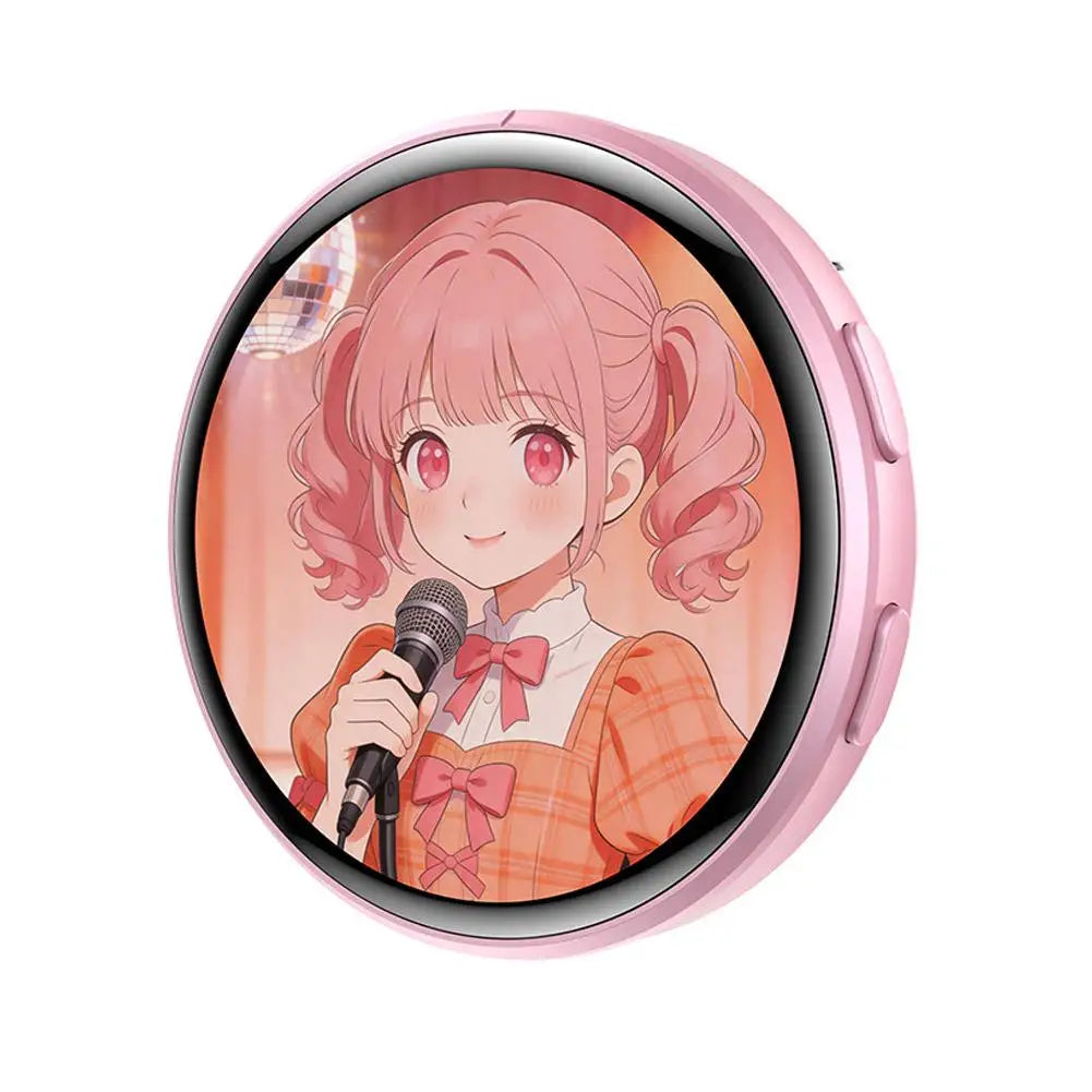 Anime Smart Digital E-Badge Display Pin | GIF Screen Otaku Gift Smart Display Badge Richie's D