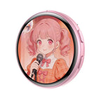 Anime Smart Digital E-Badge Display Pin | GIF Screen Otaku Gift Smart Display Badge Richie's D