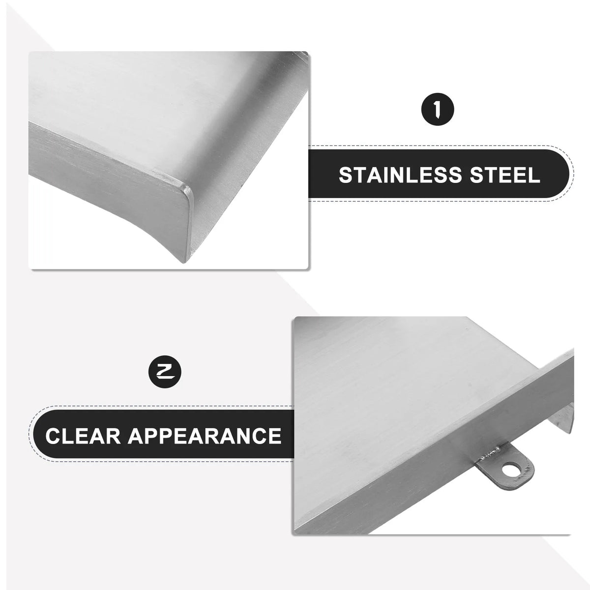 Stainless Steel Waterfall Spillway Wall Mounted Fountain Nozzle Fountain Spillway Nozzle Richie's