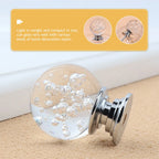 6-Pack Crystal Bubble Ball Cabinet Knobs & Dresser Handles Cabinet Knobs Richie's