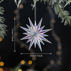 Acrylic Crystal Christmas Tree Ornaments – Snowflake Pendants Christmas Tree Ornament Richie's Style 3