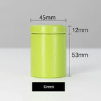 Mini Tea Tin Can – Portable Sealed Empty Tea Jar | Richie's Tea Storage Tin Richie's Green