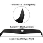 2-Tooth Universal Trimmer Blade 310mm – Brushcutter Strimmer Brushcutter Blade Richie's