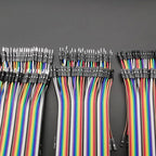 40-Pin Jumper Wires M2M M2F F2F Breadboard Dupont Cables Arduino Jumper Wire Set Richie's