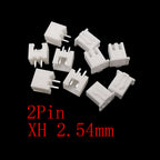 100Pcs JST XH 2.54mm Connector 2/3/4/5 Pin Housing Male Female Wire Connector Kit Richie's 2Pin 50Pair