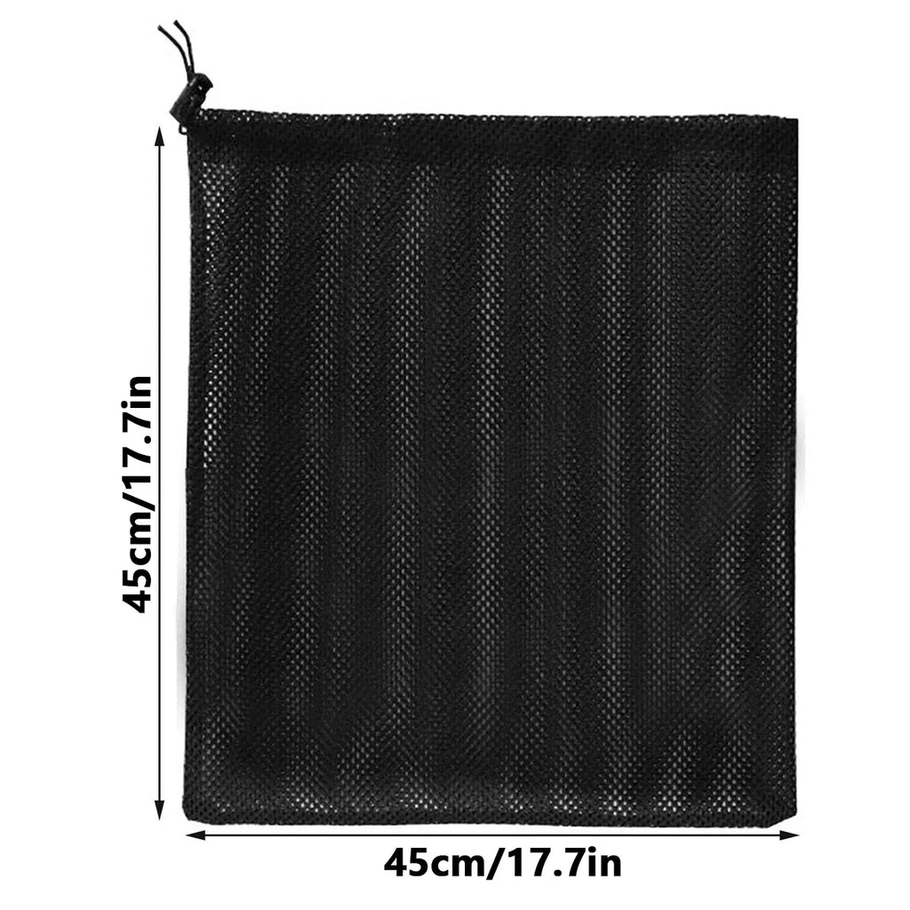2-Pack Reusable Pond Pump Filter Mesh Bag with Drawstring Pond Pump Filter Bag Richie's M