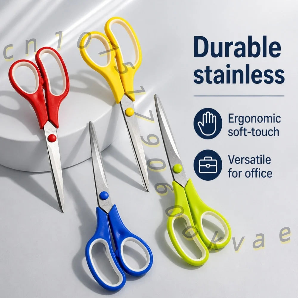 TOTNEND Stainless Steel Scissors Ergonomic Grip | 1–5 Pcs Craft Scissors Set Richie's