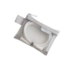 Mini Nylon Zipper Storage Bag – Cosmetic & Coin Organizer Storage Organizer Bag Richie's Grey-1