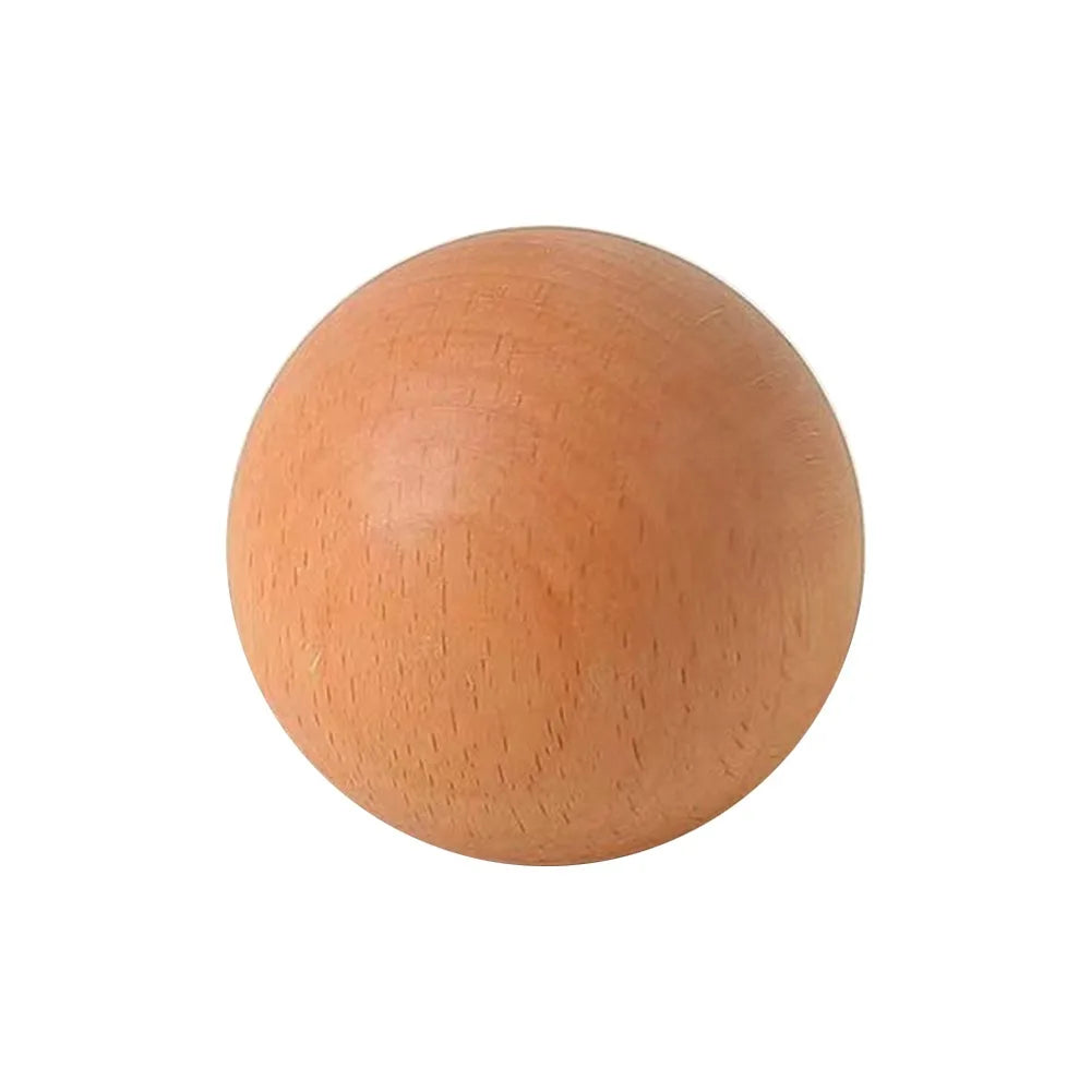 Nordic Beech Wood Round Cabinet Knob & Wall Hook | DIY Décor Wood Cabinet Knob Richie's 48mm