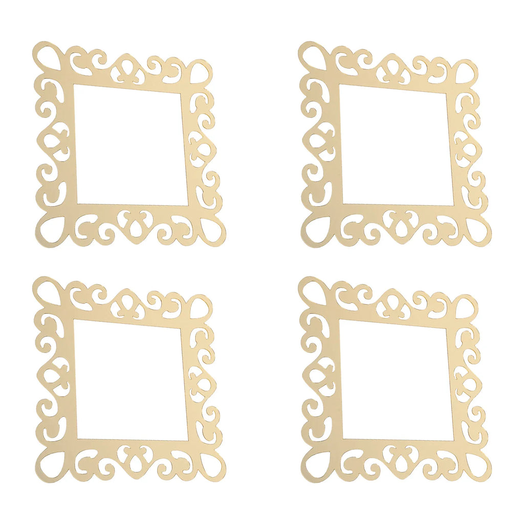 4Pcs Floral Mirror Acrylic Switch Stickers – Outlet Plate Covers Decorative Switch Cover Richie's