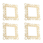 4Pcs Floral Mirror Acrylic Switch Stickers – Outlet Plate Covers Decorative Switch Cover Richie's