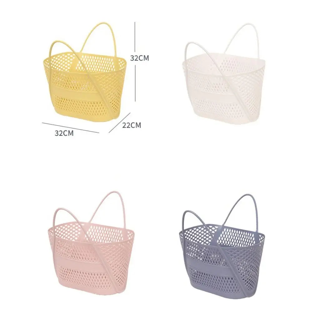 PP Hollow Bathroom Storage Basket – Large Capacity Laundry Hamper Bathroom Storage Basket Richie's