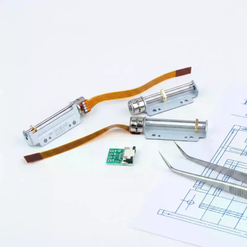 DC 5V 2-Phase Stepper Motor Linear Actuator 8mm Screw Shaft Stepper Motor Actuator Richie's