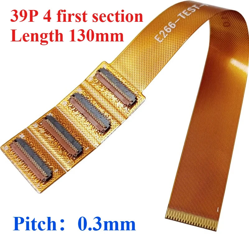 BTB ZIF Test Cable 0.3/0.5mm Pitch 13–45 Pin Extension Adapter ZIF Test Cable Adapter Richie's 39P 0.3 130mm