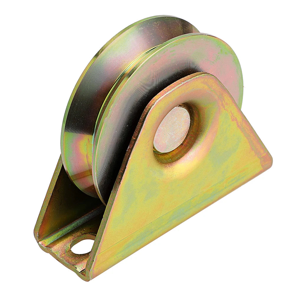 3" V-Groove Sliding Gate Wheel Heavy Duty Rigid Caster – V Track Gate Wheel Caster Richie's 3 inch type-V