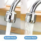 360° Rotating Faucet Adapter – 2/3 Mode Water Saver Faucet Filter Adapter Richie's