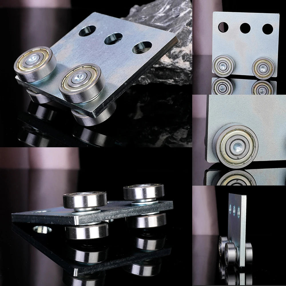 4-Wheel Strut Channel Trolley Assembly 1-5/8" | 1800 lb Rated Strut Channel Trolley Richie's