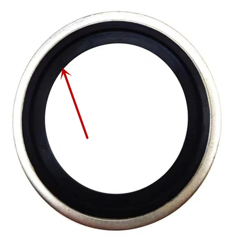 20 Pcs M6–M27 Metric Combined Washers Zinc Plated Hydraulic Seal Metric Combined Washer Richie's