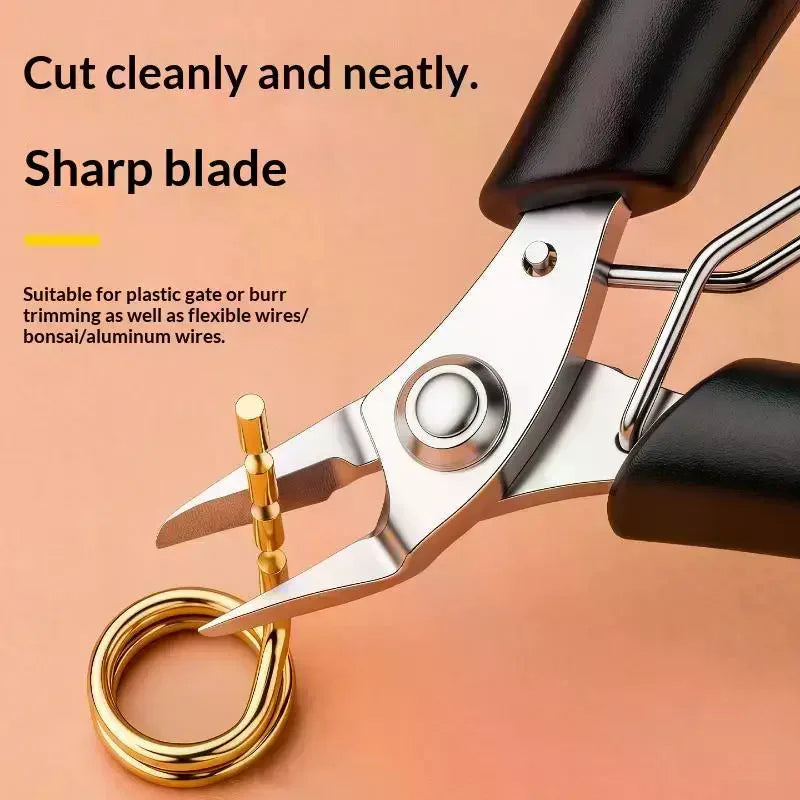 Mini Curved Needle Nose Pliers – Stainless Steel Non-Slip Grip Mini Needle Nose Pliers Richie's