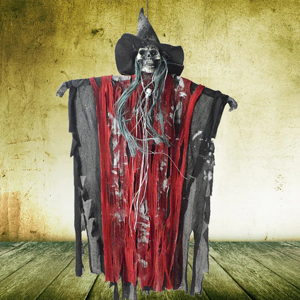 Voice-Activated Hanging Ghost Halloween Decoration Prop Halloween Prop Richie's Default Title