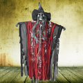 Voice-Controlled Hanging Ghost Halloween Prop – Sound & Flash Halloween Prop Richie's Default Title