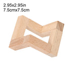 Wood Crystal Ball Holder Display Stand | Moon Lamp Base Display Stand Richie's 7.5cmx7.5cm