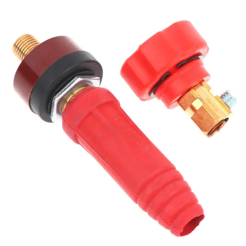Thai Style Welder Plug Pure Copper Core DKJ10-25 DKJ35-50 Welding Connector Plug Richie's A4