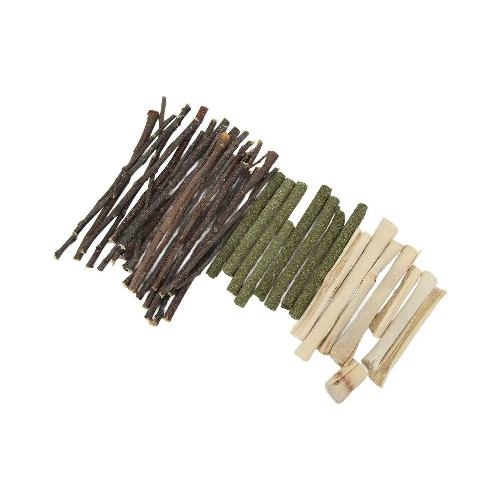 200g Mixed Wood Chew Stick Set for Hamsters & Small Pets Small Pet Chew Sticks Richie's
