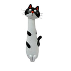 Boho Cat-Shaped Resin Vase – Kitty Figurine Shelf Desk Decor Decorative Resin Vase Richie's B
