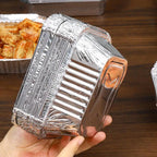 50-Pack Disposable Aluminum Drip Pans for BBQ & Grilling Disposable Drip Pans Richie's