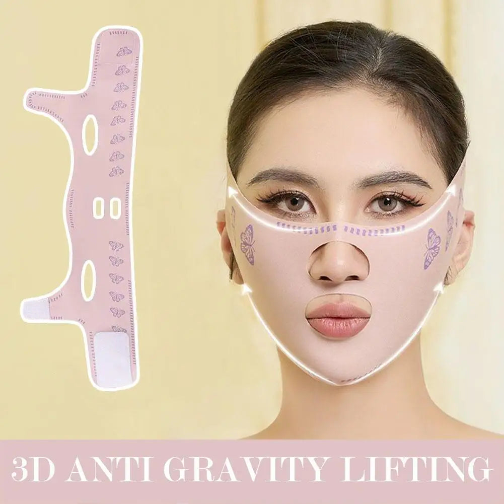 V Line Face Lifting Bandage – Chin & Jawline Sculpting Strap Facial Lifting Strap Richie's
