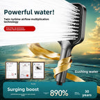 Pressurized Shower Head Set – High-Flow ABS Bathroom Kit Pressurized Shower Set Richie's