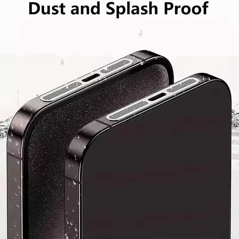 5-Pack Metal Anti-Dust Mesh Stickers for iPhone 17 Series Phone Dust Protector Richie's