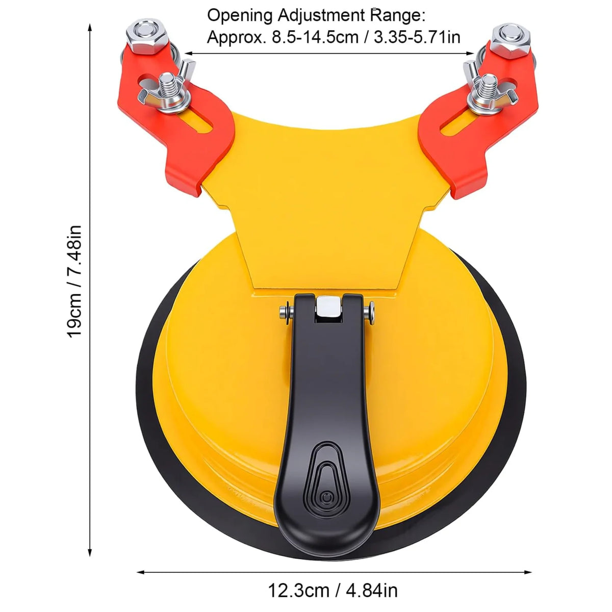 Suction Cup Tile Drill Guide – 30kg Adjustable Drilling Locator Drill Locator Guide Richie's