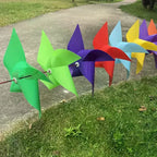 100Pcs Plastic Pinwheels Party Decoration + 30m Rope Party Decoration Richie's