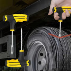 Tire Puncture Repair Kit – Plug Patch Tool Set with Glue Tire Repair Kit Richie's