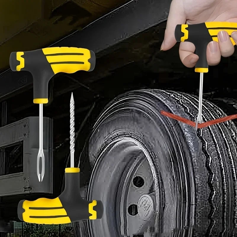 Emergency Tire Repair Kit – Puncture Plug & Patch Tool Set Tire Repair Kit Richie's