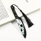 Gothic Bookmark with Black Tassel | Horror Halloween Gift Gothic Bookmark Richie's