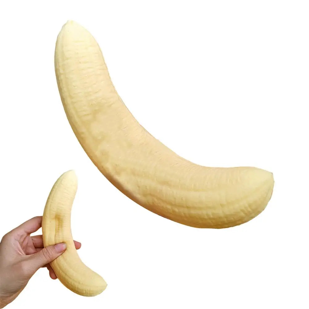 Slow Rising Food Squeeze Toy – Sensory Fidget Toy for Kids & Adults Sensory Fidget Toy Richie's Banana flesh