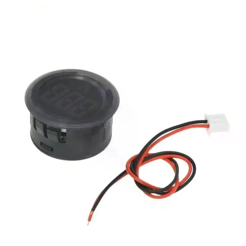 Round LED Digital Voltmeter DC 4-100V – Car Motorcycle Boat RV Digital Voltmeter Richie's