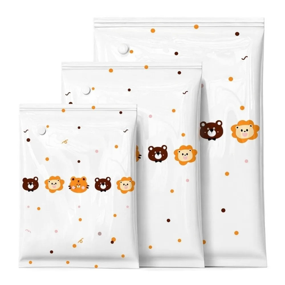 Thickened Vacuum Storage Bags – Heavy Duty Space Saver Vacuum Storage Bags Richie's White-40-60cm