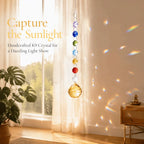 K9 Crystal Rainbow Suncatcher Hanging Pendant Prism Decor Crystal Suncatcher Pendant Richie's