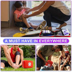 Compact First Aid Kit EVA Hard Case | Hiking, Biking & Travel First Aid Kit Richie's